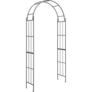 image:imageGiantex 87 Metal Garden Arbor Arch Trellis for Climbing Plants Vines  Decorative Outdoor Archway with PowderCoated Heavy Duty Frame Wedding Arbor for Ceremony Party Backyard Lawn Decoration435W x 905H