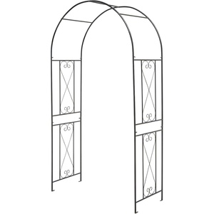 image:imageGiantex 87 Metal Garden Arbor Arch Trellis for Climbing Plants Vines  Decorative Outdoor Archway with PowderCoated Heavy Duty Frame Wedding Arbor for Ceremony Party Backyard Lawn Decoration475W x 87H