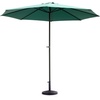 image:imageGiantex 21 lbs Patio Umbrella Base Stand Heavy Duty Outdoor Umbrella Holder with Cement Filled Base Fits 1519 Poles HDPE Rattan Pattern for Patio Deck Garden Porch Market Umbrellas300 Pounds
