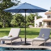 image:imageGiantex 21 lbs Patio Umbrella Base Stand Heavy Duty Outdoor Umbrella Holder with Cement Filled Base Fits 1519 Poles HDPE Rattan Pattern for Patio Deck Garden Porch Market Umbrellas210 Pounds