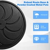 image:imageGiantex 21 lbs Patio Umbrella Base Stand Heavy Duty Outdoor Umbrella Holder with Cement Filled Base Fits 1519 Poles HDPE Rattan Pattern for Patio Deck Garden Porch Market Umbrellas400 Pounds