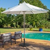 image:imageGiantex 21 lbs Patio Umbrella Base Stand Heavy Duty Outdoor Umbrella Holder with Cement Filled Base Fits 1519 Poles HDPE Rattan Pattern for Patio Deck Garden Porch Market Umbrellas400 Pounds