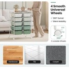 image:imageGiantex 10 Drawers Rolling Cart Classroom Organizers Storage Cart with Wheels for Teacher Office Home School Supplies Tool Craft Art Paper Green GradientGreen Gradient